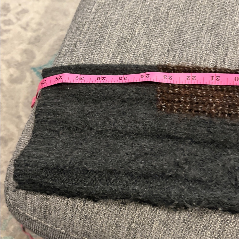 Zara Women's Patchwork Cardigan - Black, Gray, Cream, Brown - Picture 6 of 7